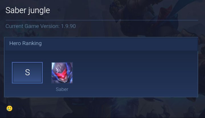 Saber jungle