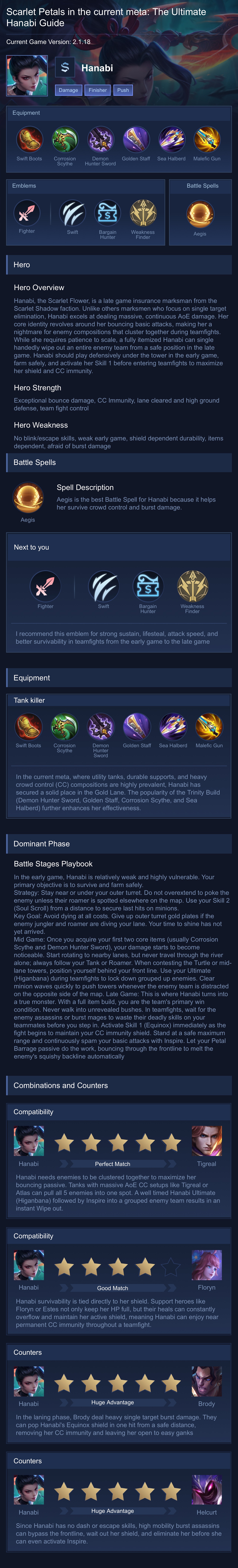 Scarlet Petals in the current meta: The Ultimate Hanabi Guide