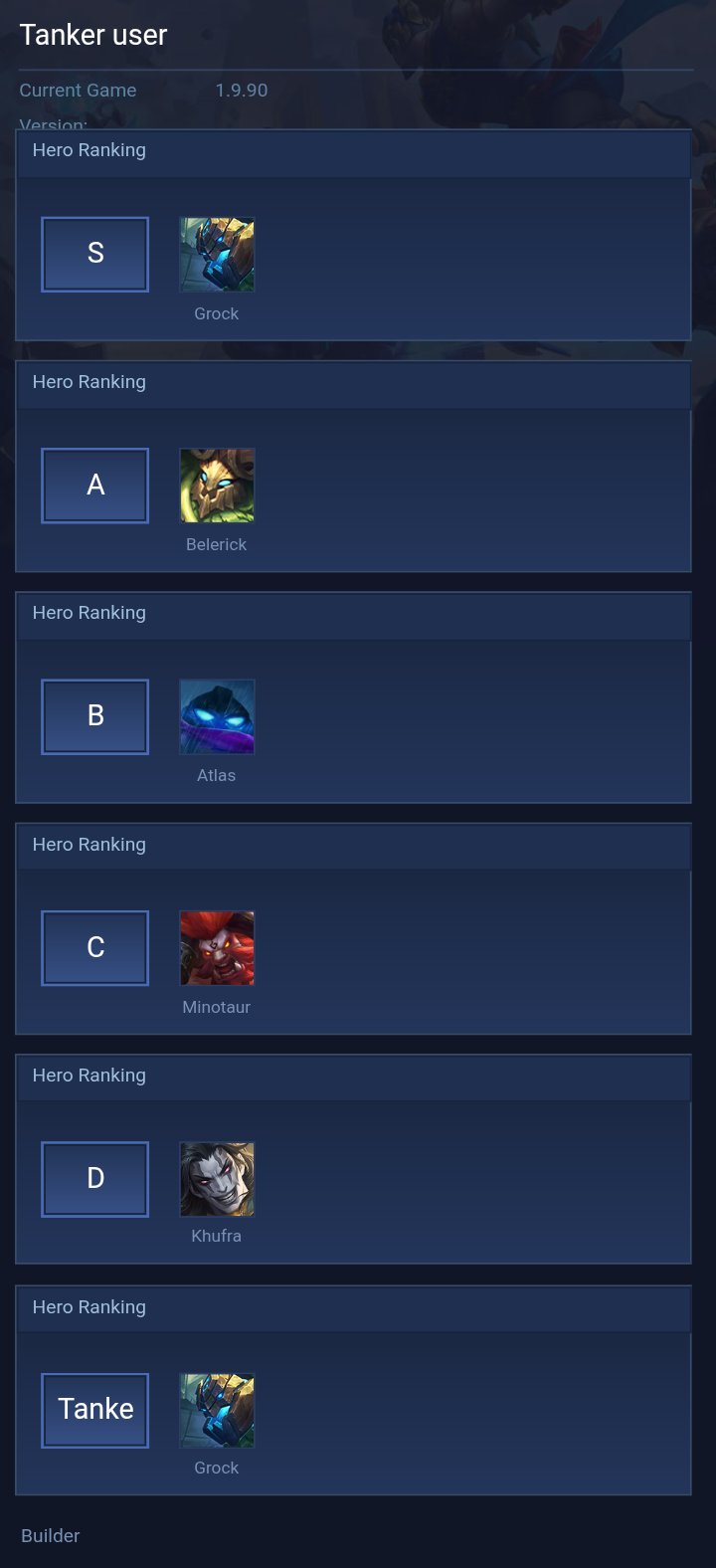 Tanker user