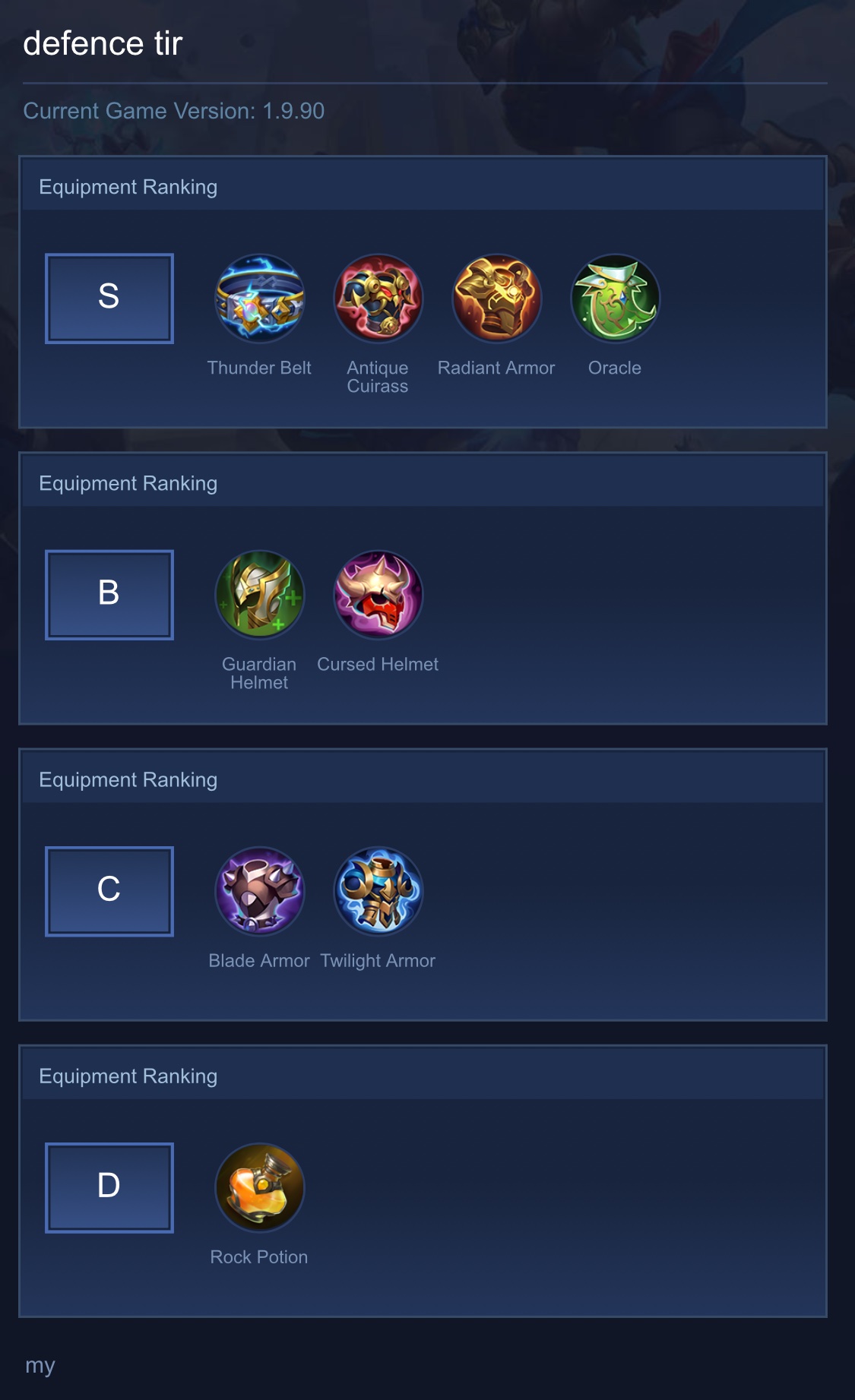 defence tir