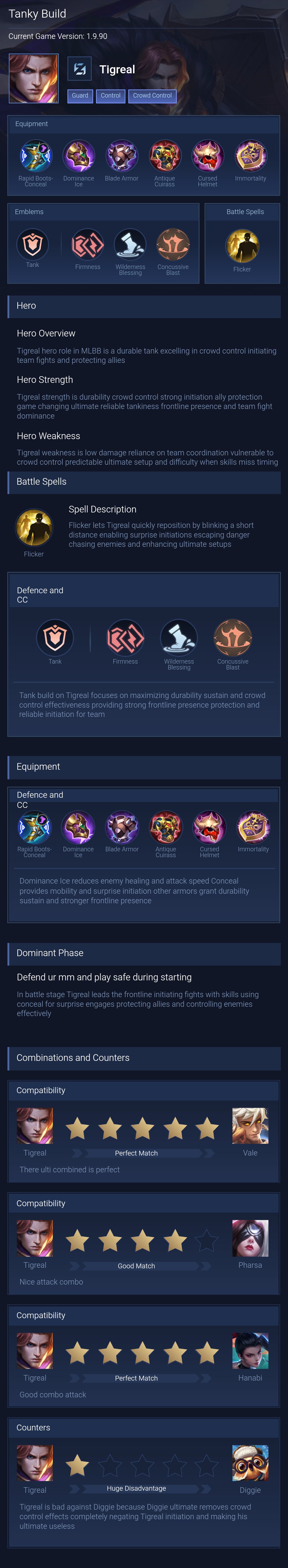 Tanky Build