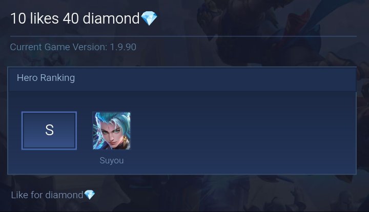 10 likes 40 diamond💎