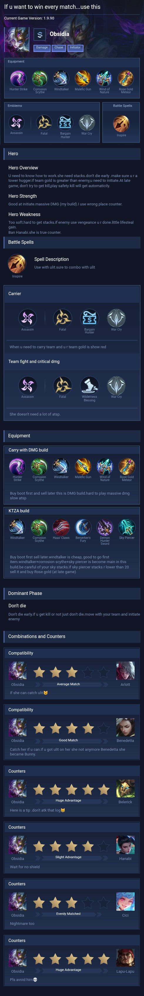 If u want to win every match...use this