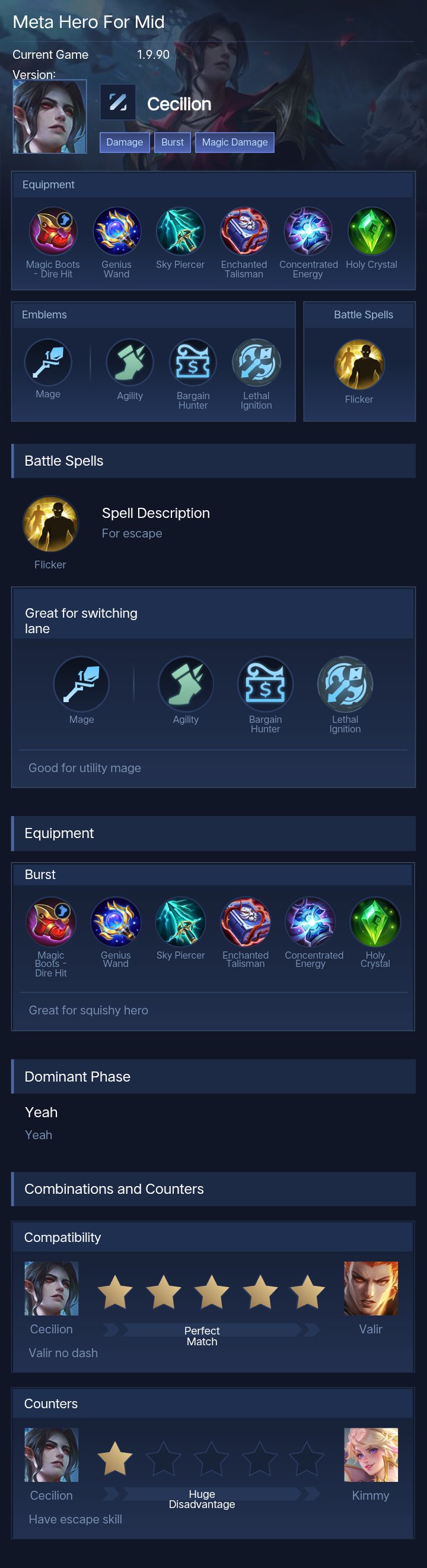 Meta Hero For Mid