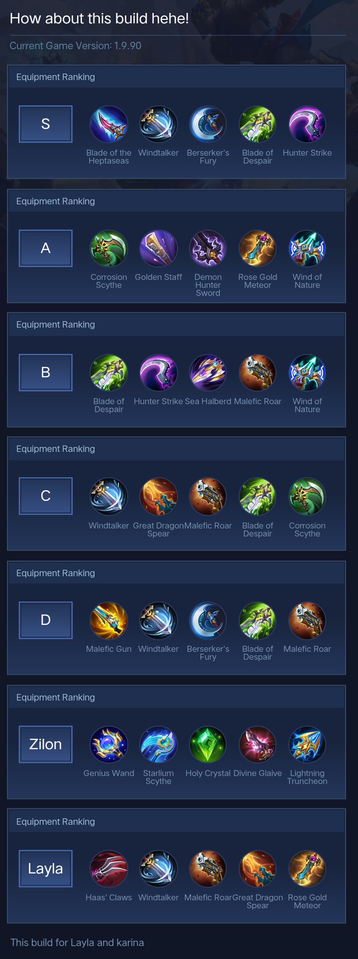 How about this build hehe!