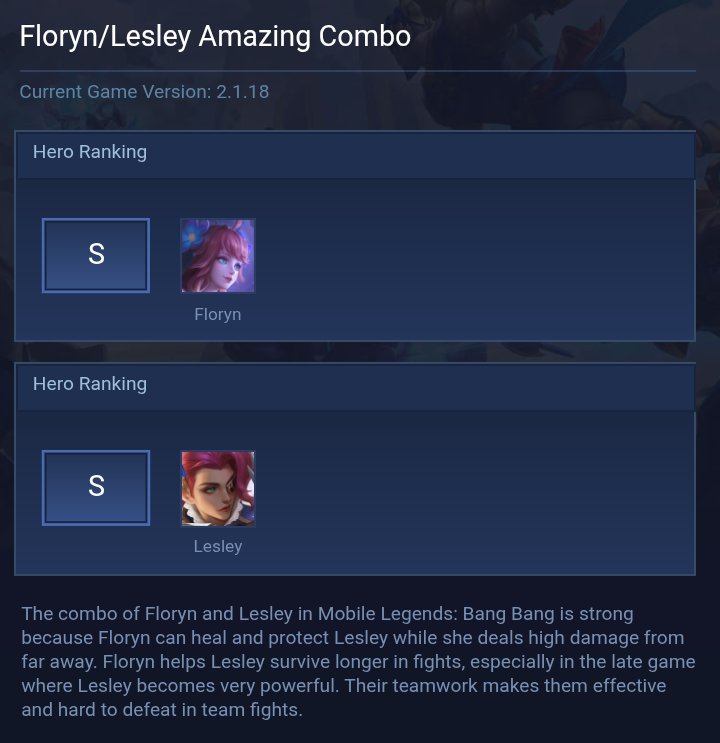 Floryn/Lesley Amazing Combo