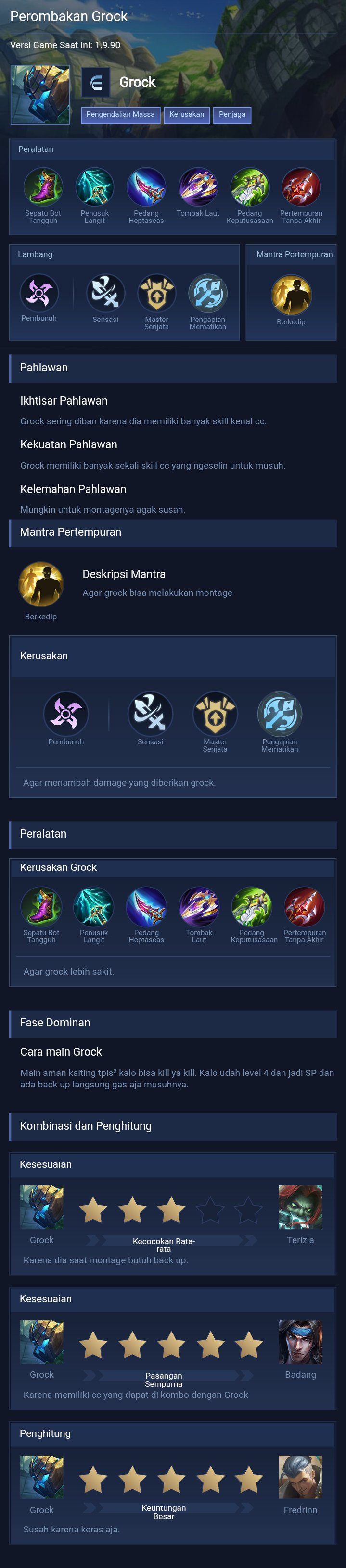 Grock revampe