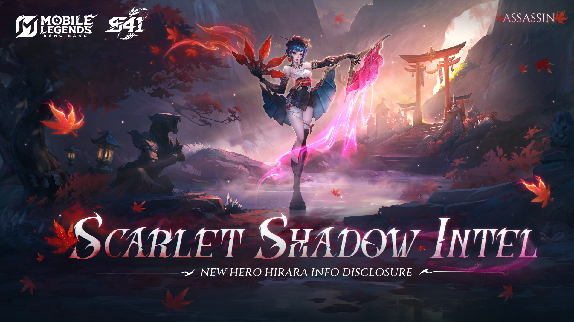 Scarlet Shadow Intel | New Hero Hirara Info | Mobile Legends: Bang Bang