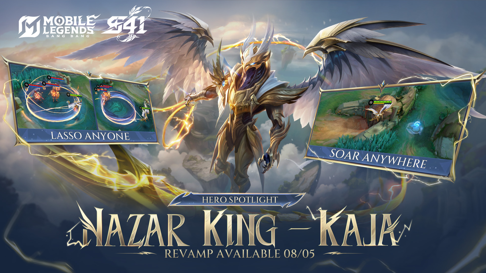 Hero Spotlight | Revamped Hero Kaja | Nazar King | Mobile Legends: Bang Bang