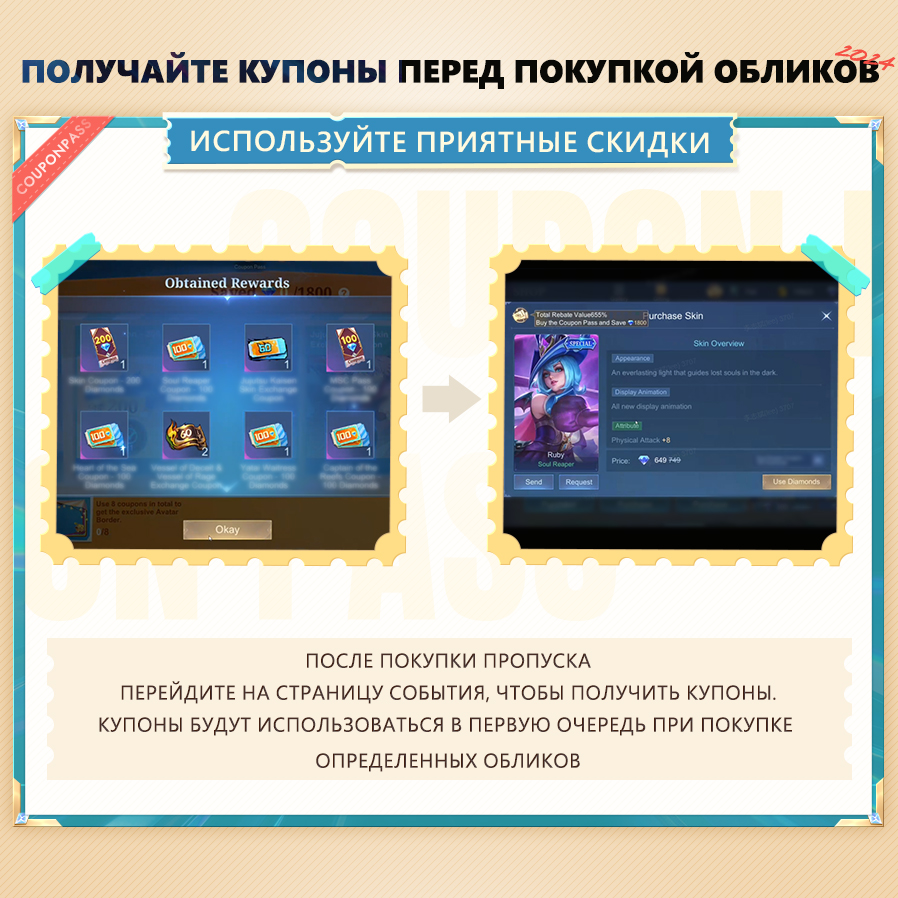 Иллюстрация к статье «РУКОВОДСТВО ПО КУПОННОМУ ПРОПУСКУ»