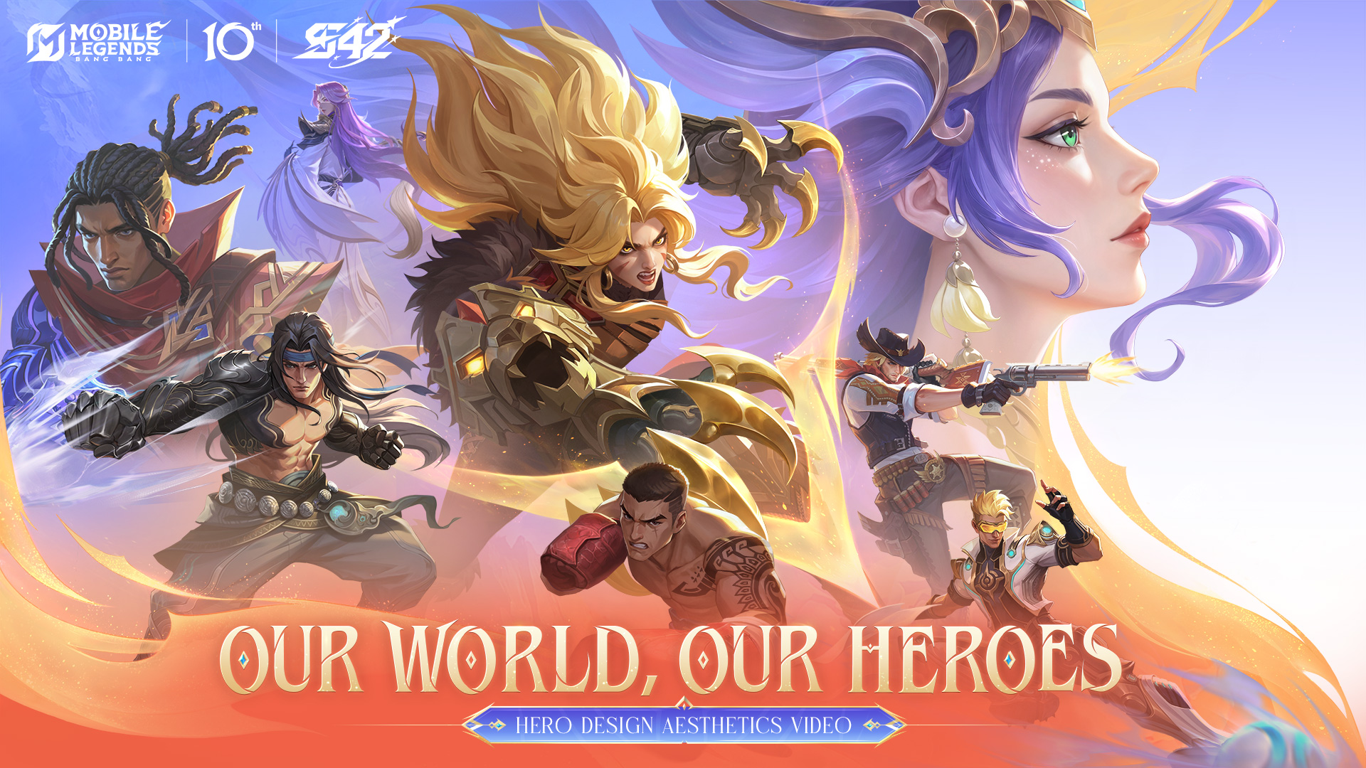 Our World, Our Heroes | S42 Revamped Hero Design Aesthetics | Mobile Legends: Bang Bang