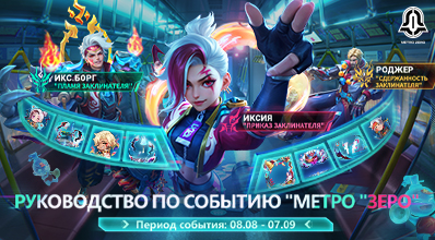 Руководство по событию "Метро "Зеро"