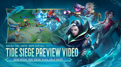 Mode Preview Video | New Mode Tide Siege | Mobile Legends: Bang Bang