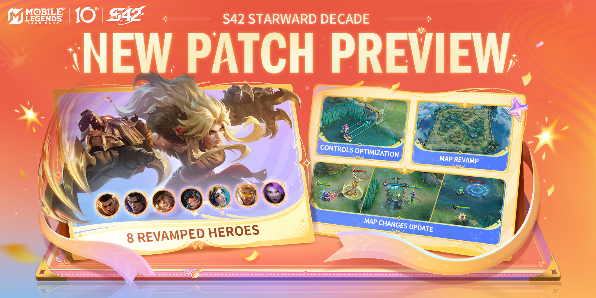 Neuer Patch | S42 Starward Decade Patch-Vorschau | Mobile Legends: Bang Bang