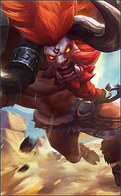 Minotaur portrait